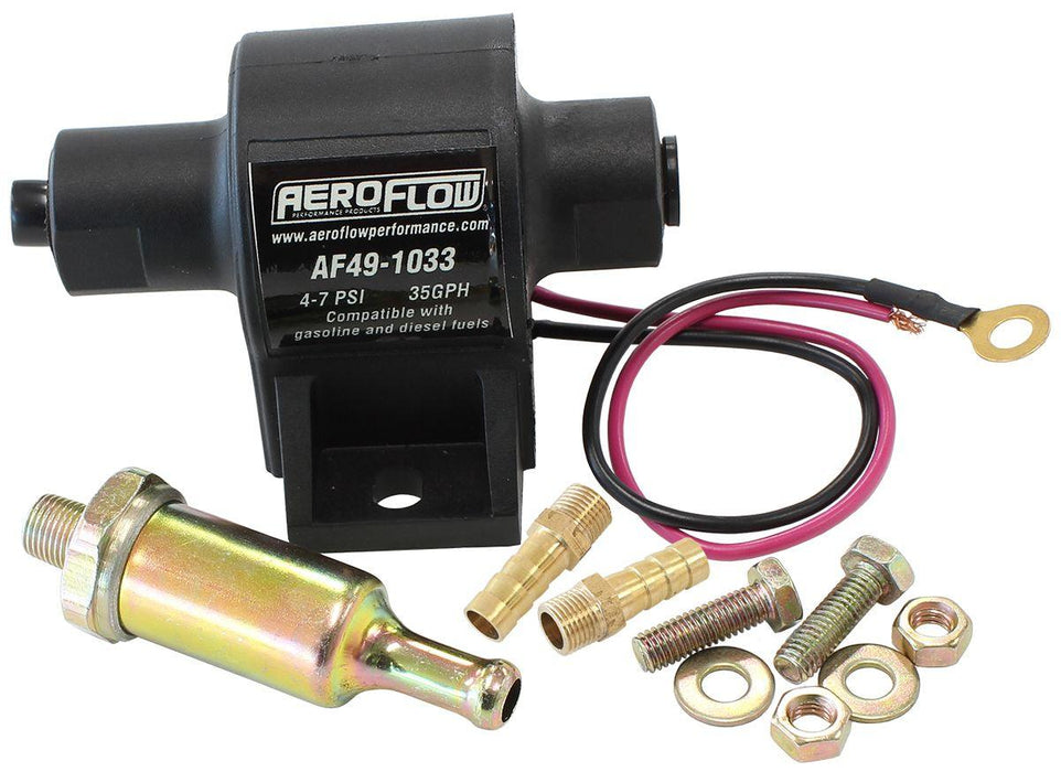 Aeroflow Low Pressure In-Line Carburettor Fuel Pump (AF49-1033)