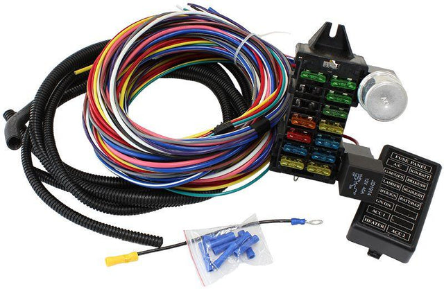 Aeroflow Complete Universal 12 Circuit Wiring Harness Kit (AF49-1501) AF49-1501