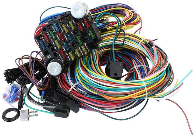 Aeroflow Complete Universal 21 Circuit Wiring Harness Kit (AF49-1502) AF49-1502