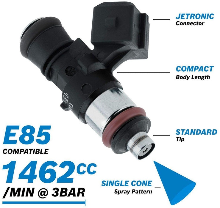 Aeroflow Bosch Motorsport 1650cc EV14 Short JETRONIC Fuel Injector (AF49-1908)