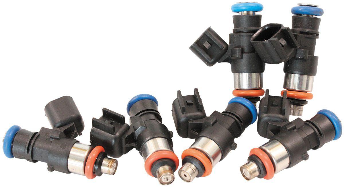 Aeroflow Aeroflow 1250cc EV14 Short USCAR Fuel Injector, Set of 6 (AF49-1928-6)