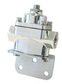 Aeroflow Billet Bypass Fuel Pressure Regulator 4.5-9psi Adjustable (AF49-4501P) AF49-4501P