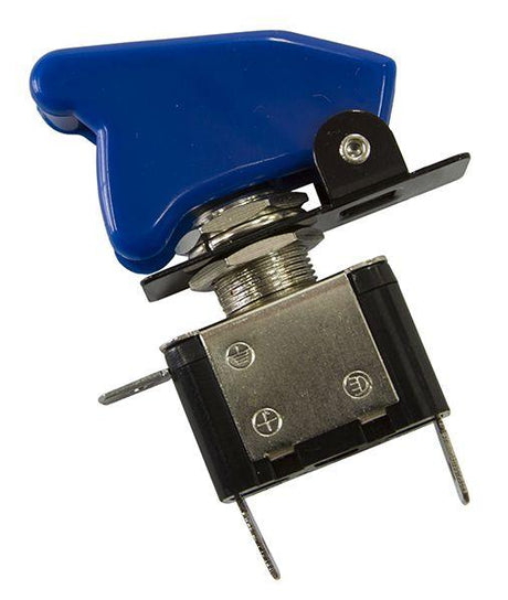 Aeroflow Blue Covered LED Rocket / Missile Switch (AF49-5010) AF49-5010
