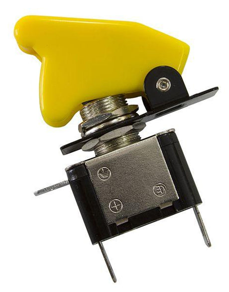 Aeroflow Yellow Covered LED Rocket / Missile Switch (AF49-5040) AF49-5040