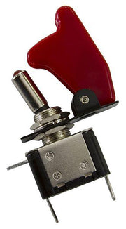 Aeroflow Red Covered LED Rocket / Missile Switch (AF49-5050)