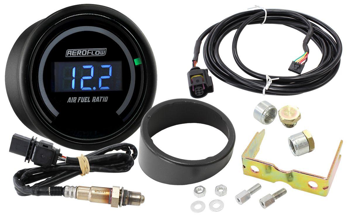 Aeroflow Air Fuel Ratio Gauge Kit (AF49-7500) AF49-7500