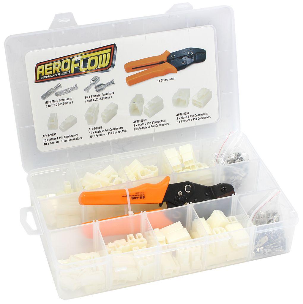 Aeroflow Electrical Wire Connector Kit (AF49-9550-KIT) AF49-9550-KIT