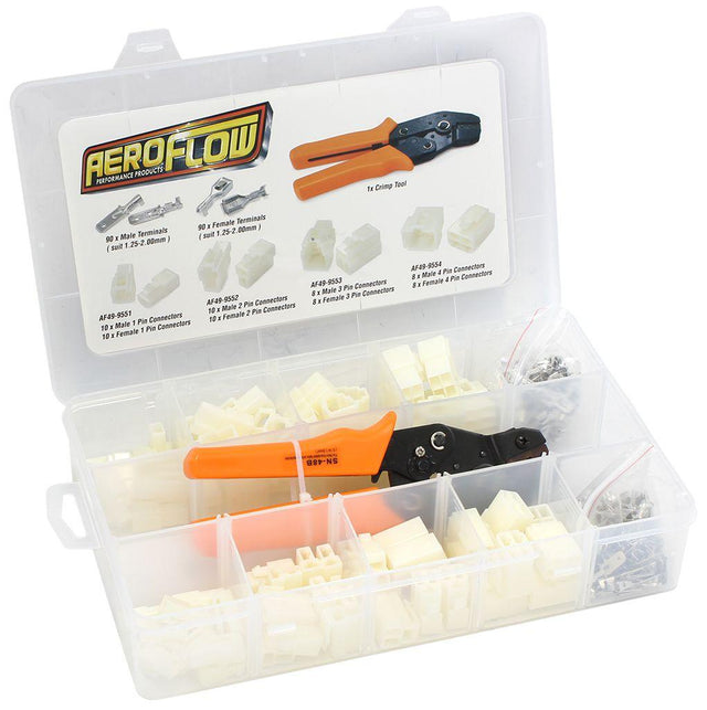 Aeroflow Electrical Wire Connector Kit (AF49-9550-KIT) AF49-9550-KIT
