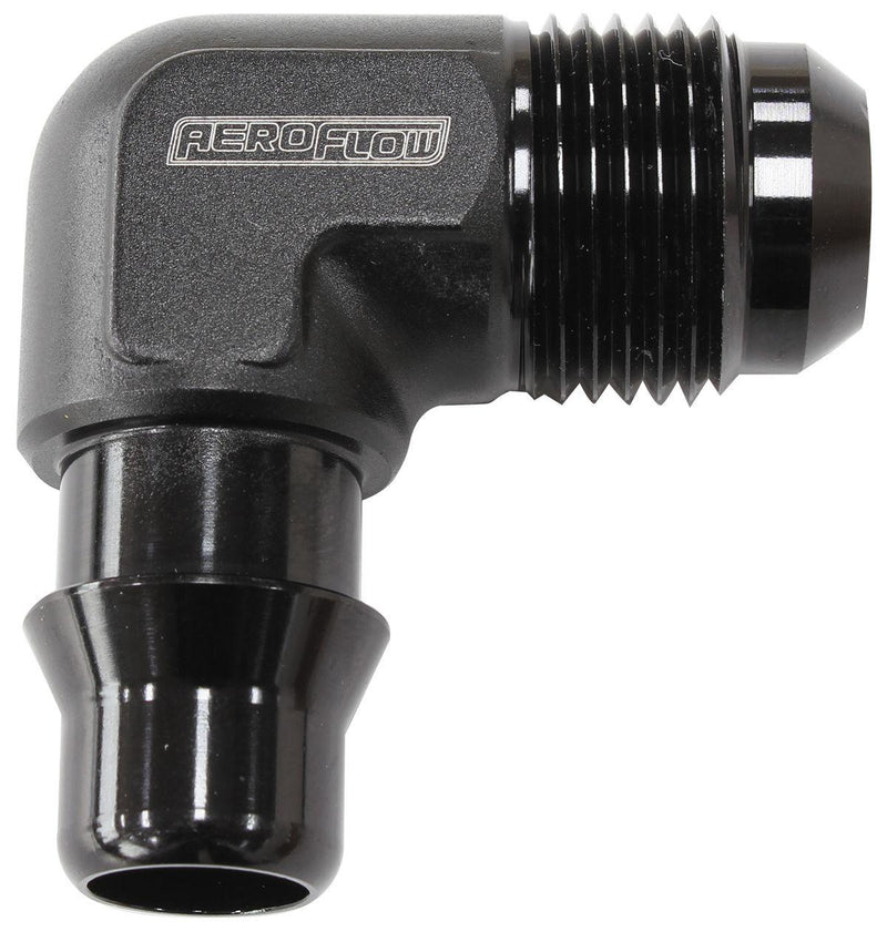 Aeroflow 90° to -10AN Clip-on Male Water Fitting (AF50-1011) AF50-1011
