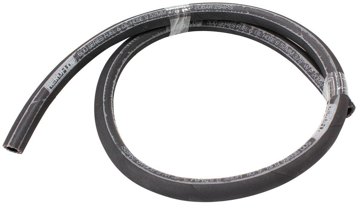 Aeroflow 500 Series Black Push Lock Hose -8AN (AF500-08-3MBLK) AF500-08-3MBLK