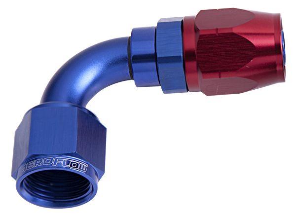 Aeroflow 500 Series Cutter Swivel 90° Hose End -8AN (AF503-08)