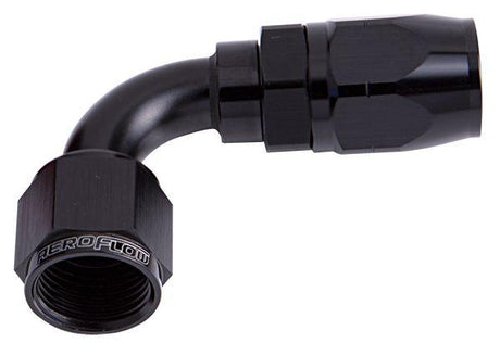 Aeroflow 500 Series Cutter Swivel 90° Hose End -12AN (AF503-12BLK) AF503-12BLK