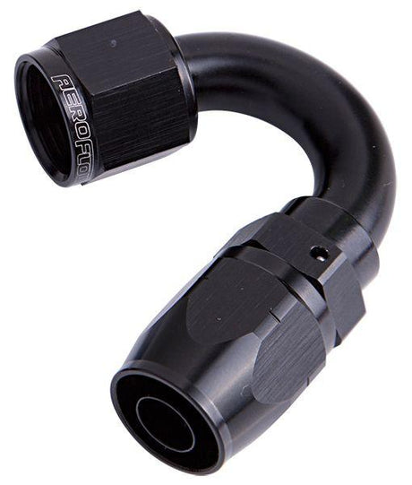 Aeroflow 500 Series Cutter Swivel 150° Hose End -10AN (AF505-10BLK) AF505-10BLK
