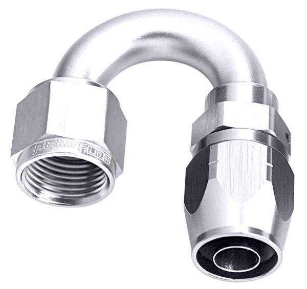 Aeroflow 500 Series Cutter Swivel 180° Hose End -4AN (AF506-04S)