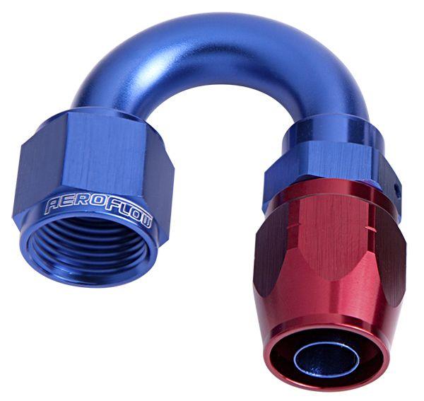 Aeroflow 500 Series Cutter Swivel 180° Hose End -4AN (AF506-04)