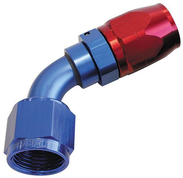 Aeroflow 500 Series Cutter Swivel 60° Hose End -6AN (AF508-06) AF508-06