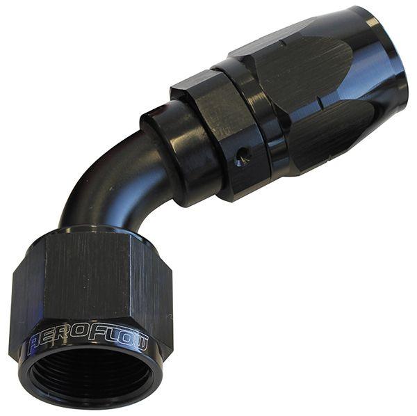 Aeroflow 500 Series Cutter Swivel 60° Hose End -16AN (AF508-16BLK) AF508-16BLK