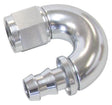 Aeroflow 510 Series Full Flow Tight Radius Push Lock 180° Hose End -6AN (AF516-06S) AF516-06S