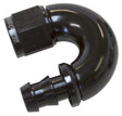 Aeroflow 510 Series Full Flow Tight Radius Push Lock 180° Hose End -12AN (AF516-12BLK) AF516-12BLK