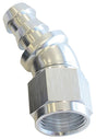 Aeroflow 510 Series Full Flow Tight Radius Push Lock 30° Hose End -8AN (AF517-08S)