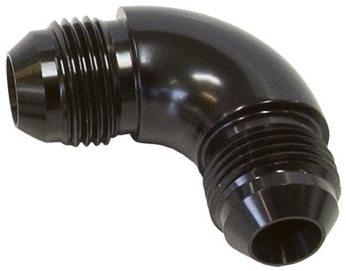 Aeroflow 90° Full Flow AN Union -12AN (AF521-12BLK) AF521-12BLK