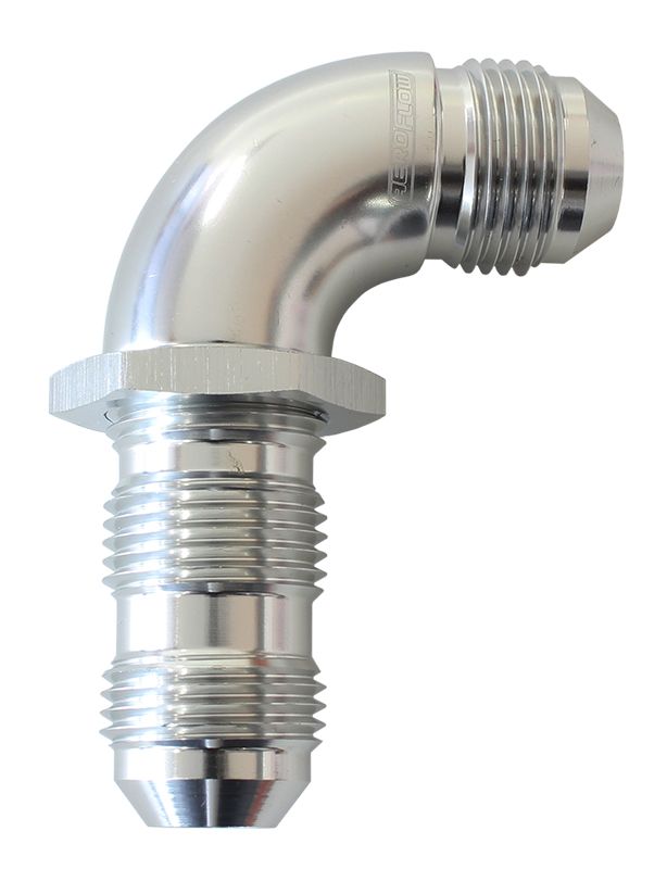 Aeroflow 90° Full Flow AN Bulkhead -16AN (AF533-16S)