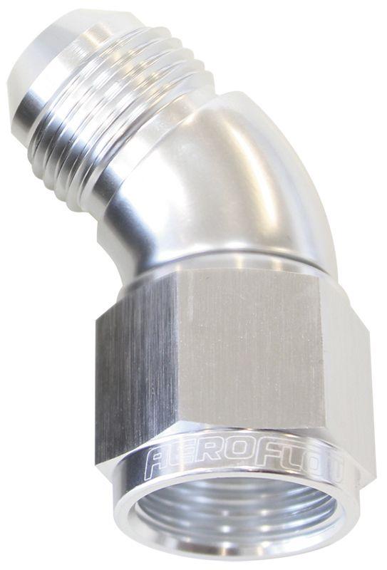 Aeroflow 45° Full Flow Female/Male Flare Swivel -8AN (AF542-08S) AF542-08S