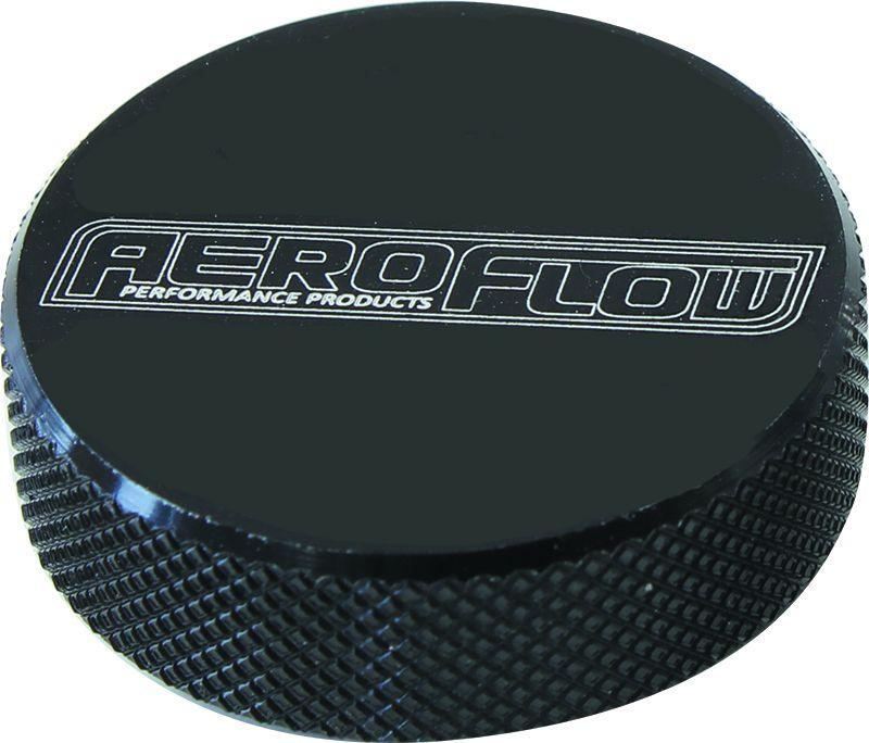 Aeroflow Black Billet Air Cleaner Nut (AF55-1005BLK) AF55-1005BLK