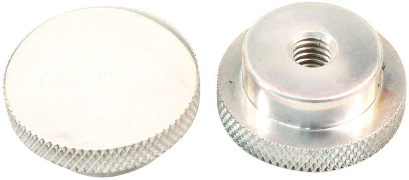 Aeroflow Polished Billet Air Cleaner Nut 1/4" UNC (AF55-1009) AF55-1009
