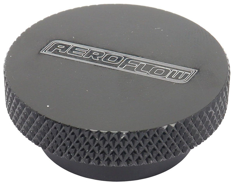 Aeroflow Black Billet Air Cleaner Nut 5/16" UNC (AF55-1010BLK) AF55-1010BLK