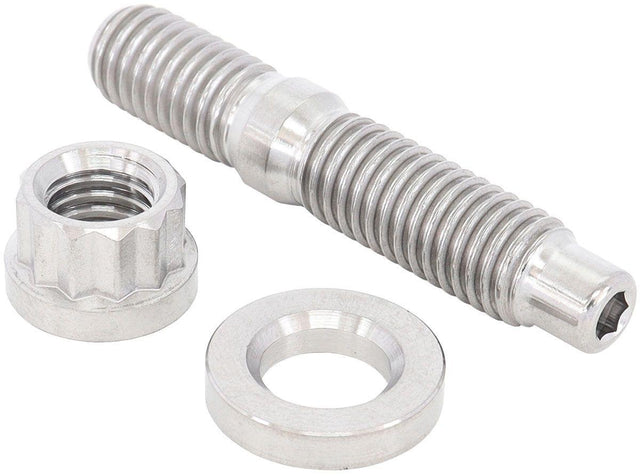 Aeroflow M8 x 1.25mm Titanium Stud, Nut and Washer Kit (AF55-2000) AF55-2000