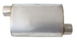 Aeroflow 5500 Series Stainless Steel 3-1/2" Offset/Offset Muffler 3-1/2" Inlet and Outlets, 16" Length, 11.77" Width, 6" Height. (AF5500-350) AF5500-350