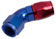 Aeroflow 550 Series Cutter One-Piece Full Flow Swivel 45° Hose End -6AN (AF552-06) AF552-06