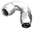 Aeroflow 550 Series Cutter One-Piece Full Flow Swivel 120° Hose End -6AN (AF554-06S) AF554-06S