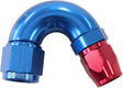 Aeroflow 550 Series Cutter Style One Piece Swivel 150° Stepped Hose End -8AN to -6 Hose (AF555-06-08) AF555-06-08