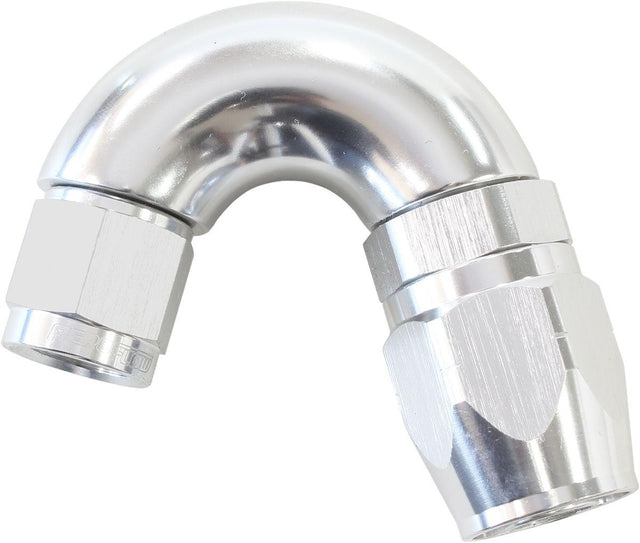 Aeroflow 550 Series Cutter Style One Piece Swivel 150° Stepped Hose End -6AN to -8 Hose (AF555-08-06S) AF555-08-06S