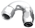 Aeroflow 550 Series Cutter One-Piece Full Flow Swivel 150° Hose End -8AN (AF555-08S) AF555-08S