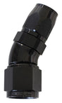 Aeroflow 550 Series Cutter Style One Piece Swivel 30° Stepped Hose End -8AN to -6 Hose (AF557-06-08BLK) AF557-06-08BLK