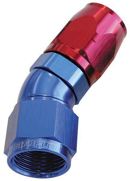 Aeroflow 550 Series Cutter One-Piece Full Flow Swivel 30° Hose End -12AN (AF557-12) AF557-12