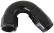 Aeroflow 570 Series PTFE 150° Hose End -4AN (AF575-04DBLK) AF575-04DBLK