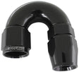 Aeroflow 570 Series PTFE 180° Hose End -4AN (AF576-04DBLK) AF576-04DBLK