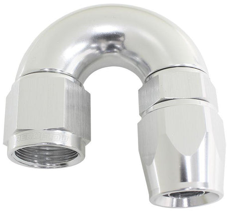 Aeroflow 570 Series PTFE 180° Hose End -6AN (AF576-06DS) AF576-06DS