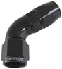 Aeroflow 570 Series PTFE 60° Hose End -8AN (AF578-08DBLK) AF578-08DBLK