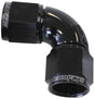 Aeroflow 90° Full Flow Female Coupler -4AN (AF583-04BLK) AF583-04BLK