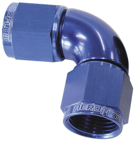 Aeroflow 90° Full Flow Female Coupler -10AN (AF583-10) AF583-10