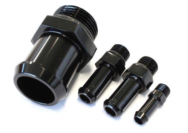 Aeroflow Replacement Fittings for Ford BA/BF Radiator Overflow Tanks (AF59-1022BLK) AF59-1022BLK