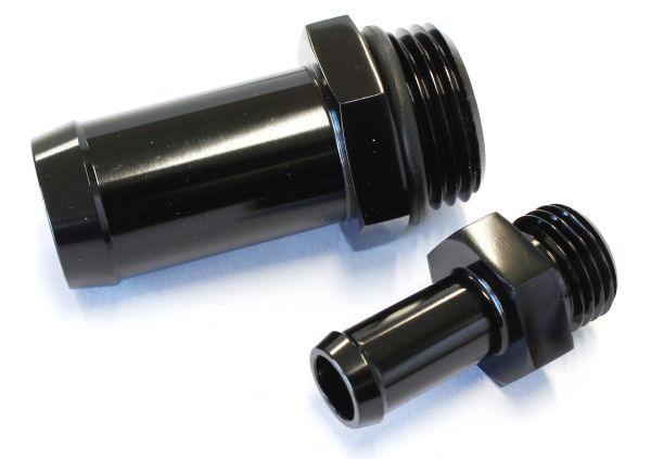 Aeroflow Replacement Fittings for Power Steering Tanks (AF59-1025BLK)