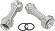 Aeroflow Replacement Billet Adjustable Fuel Log Legs Suit Adjustable Fuel Log (AF64-2037), -8ORB for Holley Carburettors, Silver Finish (AF59-2136S) AF59-2136S