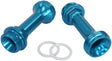 Aeroflow Replacement Billet Adjustable Fuel Log Legs Suit Adjustable Fuel Log (AF64-2037), 7/8-20" for Holley Carburettors, Blue Finish (AF59-2137) AF59-2137