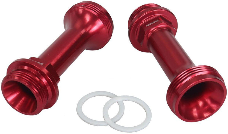 Aeroflow Replacement Billet Adjustable Fuel Log Legs Suit Adjustable Fuel Log (AF64-2037), 7/8-20" for Holley Carburettors, Red Finish (AF59-2137R) AF59-2137R